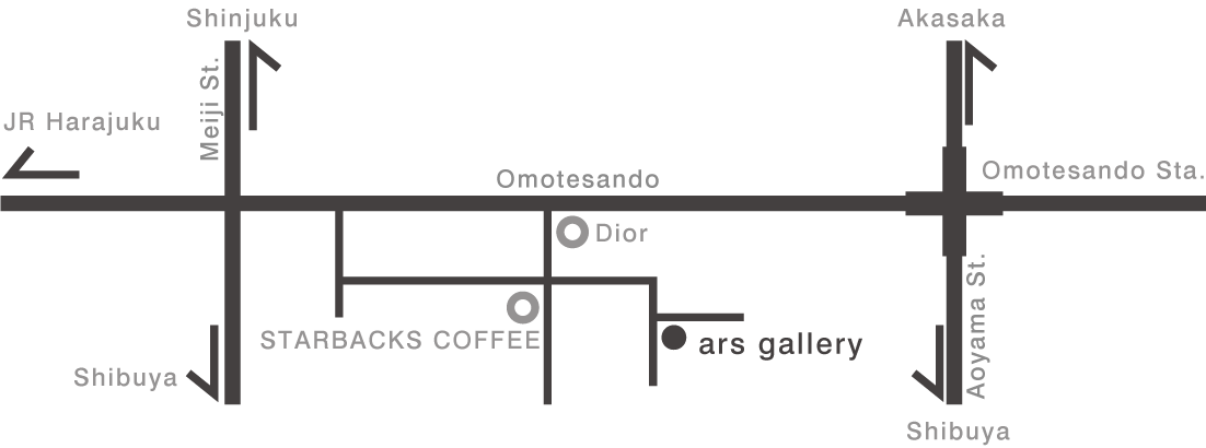 ars gallery map